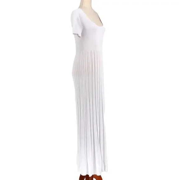 michael kors empire waist dresses Vintage Y2K Michael Kors Dress Stretchy Brown Empire Waist / Medium –  RareJule Vintage main image 0